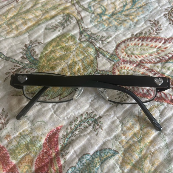 Coach Caden 217 Black Metal And Plastic Eyeglass Frames Y2K Vintage 90’s - Picture 2 of 9